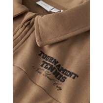 NAME IT Sweat Polo Trent Toasted Coconut